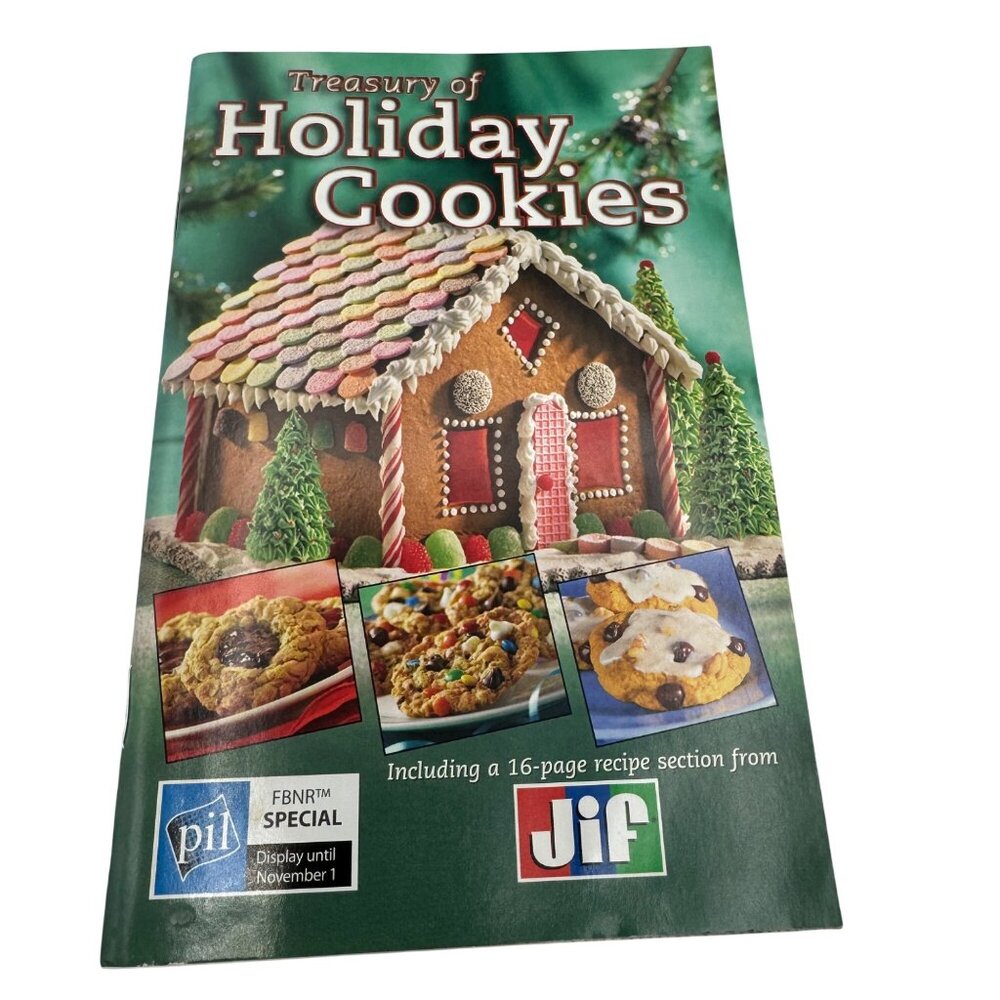Treasury Of Holiday Cookies Recipe Booklet Jif Special Edition 2005